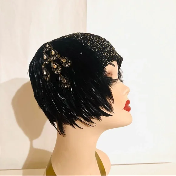 Roman Keflay Hand Made 1920’s Style Flapper Hat Roman Keflay | Accessories | Roman Keflay Hand Made 92s  main image 4